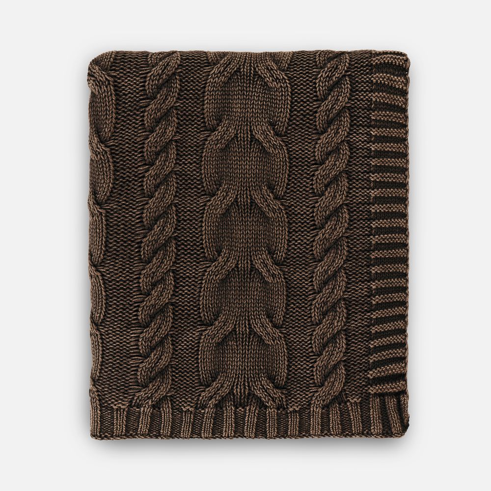 Плед Hygge, коричневый Плед Hygge, коричневый