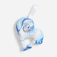 Мягкая игрушка — подвеска «Снежка» Мягкая игрушка — подвеска «Снежка»