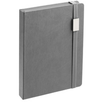 Ежедневник New Factor Metal, серый