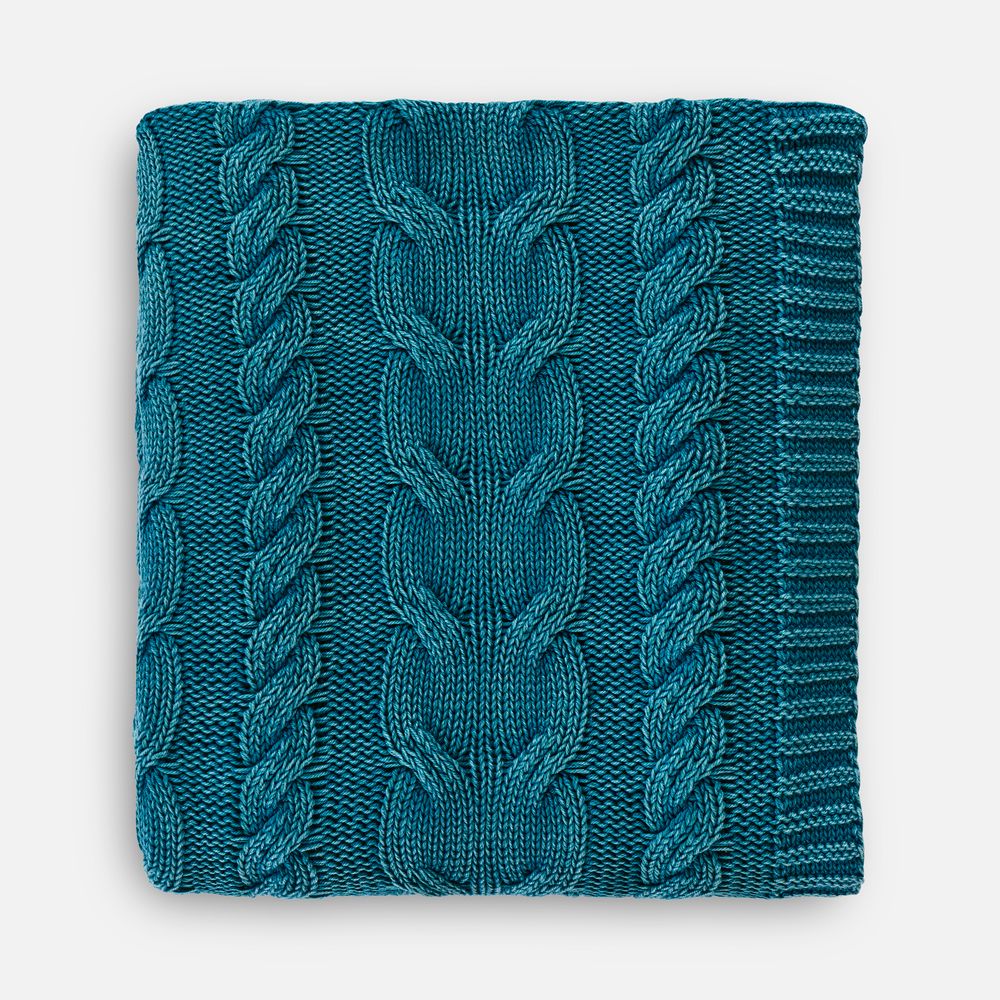 Плед Hygge, темно-зеленый Плед Hygge, темно-зеленый