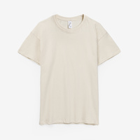 Футболка унисекс Regent 150, светло-бежевая (неокрашенная)