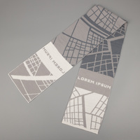 Шарф на заказ Tricksy Light, S, полушерсть