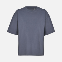 Футболка оверсайз женская Boxy Women, темно-серая (графит)