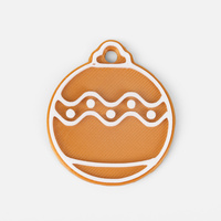 Мини-подвеска «Пряник», 3D-печать на заказ, шарик