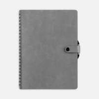 Ежедневник Strep Front на заказ, недатированный, серый