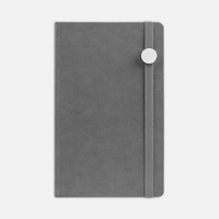 Ежедневник Nova Round, недатированный, серый