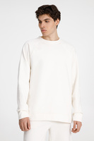 Свитшот унисекс S1, молочно-белый