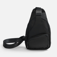 Спортивный кросс-боди рюкзак Bagventure, черный Спортивный кросс-боди рюкзак Bagventure, черный