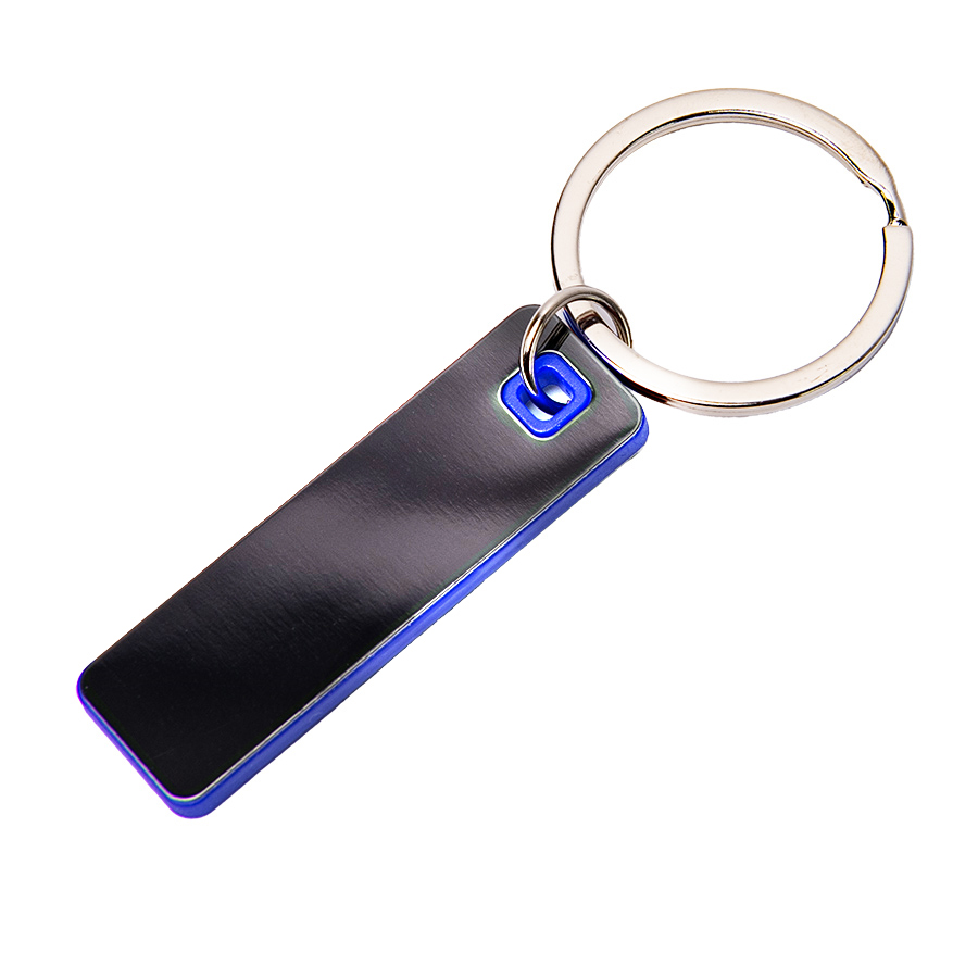 Брелок TONER STICK; 5,28 x 1,6 x 0,42 см; синий; металл/пластик