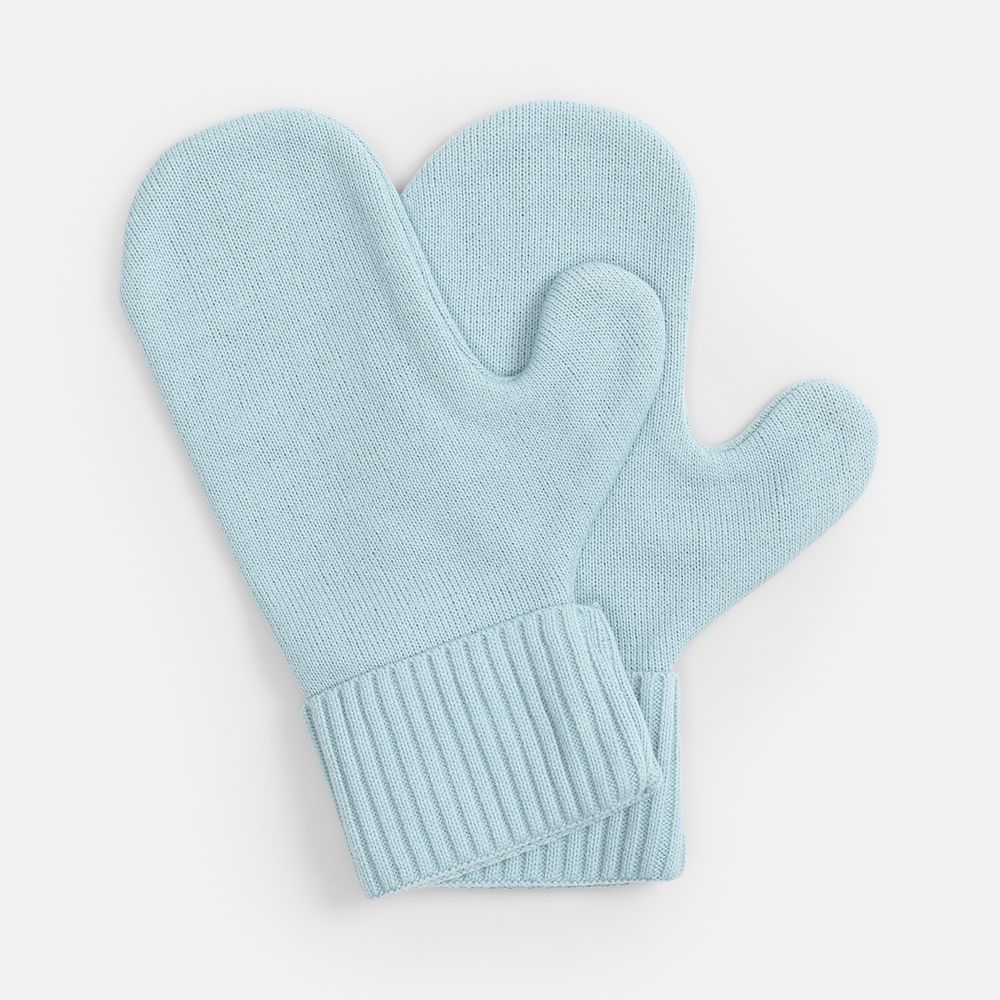 Варежки Yong, светло-голубые Варежки Yong, светло-голубые