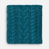 Плед Hygge, темно-зеленый Плед Hygge, темно-зеленый