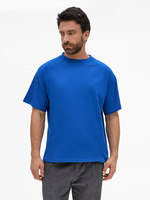 Футболка унисекс оверсайз T2, синяя