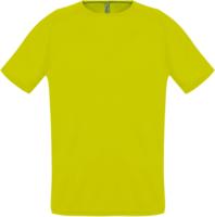 Футболка унисекс Sporty 140, желтый неон